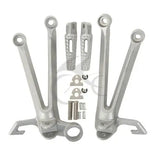 Motorcycle Rear Passenger Foot Peg Footrest Bracket Set For Suzuki GSXR1000 GSXR 1000 2005-2006