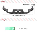 Car Rear Bumper Carbon Fiber Diffuser Lip For BMW F87 M2 M2C Competition 2015 - 2020 Car Rear Bumper Diffuser With LED Light