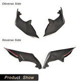 Carbon Fiber Front Bumper Splitters for Lexus GS F Sport GS350 2012-2015 Racing Front Splitters Flaps Apron Lip Body Kits FRP