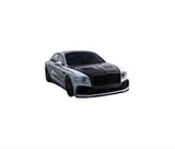 MSY Style DRY Carbon Fiber Front Lip Side Skirts Rear Diffuser Engine Hood Bonnet Grill Spoiler For Bentley Flying Spur Body Kit