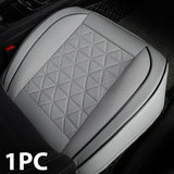 New Front Car Seat Cover PU Leather Cars Seat Cushion Automobiles Seat Protector Universal Car Chair Pad Mat Auto Accessories