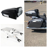 Top Case Box with Rear Luggage Rack Trunk Mount Kit for Indian Chieftain Roadmaster Challenger Chief Dark Horse Tour Pack Pak