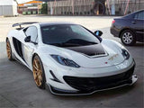 DMC style carbon fiber front lip front skirt front bumper spoiler for the McLaren 12C-MP4 body kit