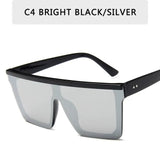 Vintage Oversized Square Sunglasses