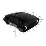 5.5" Razor Trunk & Latch Key For Harley Tour Pak Pack Electra Street Road Glide 97-13