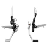 Motorcycle Front Driver Footpegs Pegs Bracket For Kawasaki Ninja 400 2018-2024 Z400 2019-2024 NINJA 500 Z500 2024