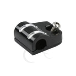 Clutch Cable Clip Black For Harley Heritage Softail Slim Deluxe Fat Boy FLST 2000-17