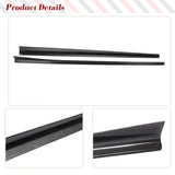Real Carbon Fiber Side Skirts Splitters Extension Lips for BMW 8 Series G14 Convertible G15 Coupe M-Spor F91 F92 M8 2019-2021