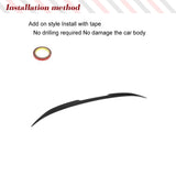 G87 Dry Carbon Rear Trunk Spoiler for BMW 2 Series G42 G87 M2 220i 230i Base M Sport Coupe 2022-2023 Car Rear Trunk Wing