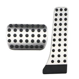 Rubber and Stainless Steel Fuel Car Brake Pedal For Mercedes Benz C E GLC GLE GLS CLS SL C E Class W203 W204 W211 W212 W210 Acc.