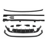 Parts for Volkswagen 2018-2020New TCR style Rear Diffuser Rear Bumper Lip Car Spoilers For VW Golf 7 7.5 Mk7 7.5