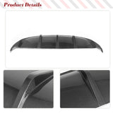 Carbon Fiber Car Auto Rear Bumper Lip Diffuser Spoiler for BMW X6 E71 35i SUV Standard Bumper 2008 - 2013