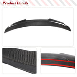 For Audi A4 B8.5 A4 Sline 2013 2014 2015 2016 Carbon Fiber Rear Spoiler Lip Car Rear Trunk Racing Spoiler Boot Lip Wing Spoiler
