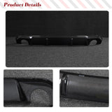 Carbon Fiber Car Rear Bumper Diffuser Lip Spoiler For BMW 4 Series G26 M Sport 4 Door 2021-2023 Rear Racing Diffuser Protector