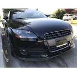 Carbon Fiber Front Bumper Lip Spoiler for Audi TT 8J MK2 Convertible Coupe 2-Door 2008-2009 Front Lip Splitters Bumper Guard