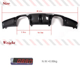 Carbon Fiber Car Rear Bumper Lip Diffuser Spoiler For BMW E92 E93 M3 2-Door 2008-2013 Rear Bumper Lip Diffuser Racing Spoiler