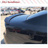 Car Rear Trunk Spoiler for Dodge Charger 2011-2022 Rear Car Rear Trunk High-Kick Tail Spoiler Wing Lip Car Accessories ABS Black
