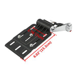 Motorcycle Telescopic ABS LED Light Side Mount License Plate For Harley Forty Eight Sportster XL1200 Custom XL 883L 883N