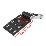 Motorcycle Telescopic ABS LED Light Side Mount License Plate For Harley Forty Eight Sportster XL1200 Custom XL 883L 883N
