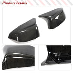 Car Mirror Cover for Infiniti Q50 2014-2020 Q60 Q70 QX30 QX50 2015-2020 Carbon Fiber Car Rearview Side Mirror Cover Replacement