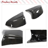 Car Mirror Cover for Infiniti Q50 2014-2020 Q60 Q70 QX30 QX50 2015-2020 Carbon Fiber Car Rearview Side Mirror Cover Replacement