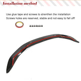 Car Front Bumper Lip Splitters for BMW F80 M3 F82 F83 M4 2014-2019 Carbon Fiber Car Front Chin Bumper Spoiler Splitter Body Kits