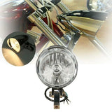 Motorcycle Bullet Tri Bar 4.5"  5.75" Headlight headlamp For Harley Chopper Sportster Dyna Softail Bobber Chopper Cruiser Custom