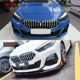 Front Lip Bumper Blade for BMW F44 Gran Coupe 2021-2024 2 Series 225i M235i M240i Lower Splitter Spoiler Chin Body Kit Tuning