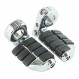 Motorcycle Universal 1.25" 32mm Highway Crash Bar Foot Pegs Footrest pedals Foot Rests For Honda Harley KAWASAKI YAMAHA Suzuki