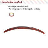 Dry Carbon Fiber Car Rear Trunk Spoiler for BMW 4 Series F36 Gran Coupe 2014 - 2019 Rear Wing Spoiler Boot Lid High Kick Lip
