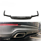 Carbon Fiber Rear Bumper Diffuser for Porsche Cayenne S Sport Utility 4-Door 2018-2019