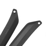 Fender Front Rear Flares For Jeep Wrangler JK 07-17 Extension Widening ABS Black 4pcs Wider Wheel Protector OffRoad Fender Flare