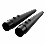 Motorcycle 4" Megaphone Tappered Slip On Exhaust Pipes For Harley Touring Road Glide Road King Street Glide 2017-2022