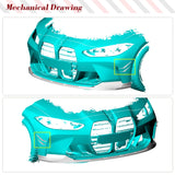 Dry Carbon Fiber Car Front Bumper Canards Splitters Trims for BMW G80 M3 G82 G83 M4 2021 2022 Car Front Bumper Canard