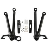 Motorcycle Rear Passenger Foot Peg Footrest Bracket Set For Suzuki GSXR1000 GSXR 1000 2005-2006