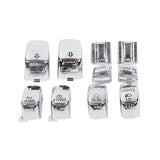 Hand Control Switch Housing Buttons Caps Fit For Harley Touring Road Glide Electra Street Glide 1996-2013 FLHT FLHTC FLHX FLTRX