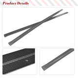 Carbon Fiber Car Side Skirts for Alfa Romeo Giulia Base Sport Sedan 2015-2022 Car Door Rocker Panels Valance Extension Lip FRP