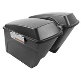 Motorcycle 5" Stretched Extended Hard Saddlebags For Harley Touring Model Electra Street Glide Road King FLH FLTR FLHX 1993-2013