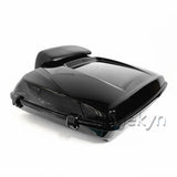 09 Up Black Latches Razor Tail Luggage Top Box Tour Pak Pack Backrest for Harley Davidson Street Glide Ultra Electra CVO