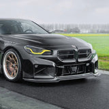 Car Gloss Black Front Bumper Lip Chin Spoiler Splitter Body Kit For  Toyota LandCruiser Pradoj120 2002-2009 Car Accessories 1set