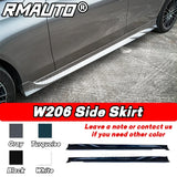 For Mercedes Benz C Class W206 2022+ AKASAKA Front Bumper Lip Diffuser Splitter Rear Spoiler Side Skirt Racing Grill Body Kit
