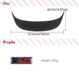 Carbon Fiber Car Rear Trunk Racing Spoiler Wing For Toyota 8th Gen Camry 2018-2022 Car Rear Boot Lid Highkick Wide Spoiler Wing