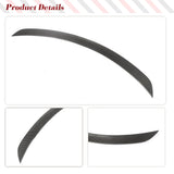 Carbon Fiber Rear Spoiler Wing Lip For Mercedes S-Class A217 S500 S63 S65 2016-2018 Convertible Car Rear Trunk Roof Lip Wing