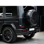 G Class W464 W463A Rear Lip Dry Carbon Fiber TC Style Exterior Accessories 2019 Year Up Rear Bumper Spoiler Rear Diffuser