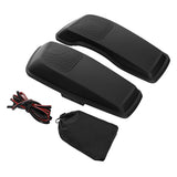 Motorcycle 6x9" Speaker Lids Fit For Harley Saddlebags Street Road King Glide Touring Models 2014-2024