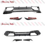 Carbon Fiber Car Rear Bumper Diffuser Spoiler for BMW X3 M F97 LCI 2019-2021 Car Rear Bumper Lip Splitters Racing Car Body Kits