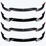 For 2017 18 19 20 21 22 23 Tesla Model 3/Y Bodykit Car Front Bumper Lip Chin Spoiler Splitter Diffuser Tuning Accessories Part