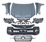 For 2008-2012 change to 2016 toyota land cruiser LC200 body kit