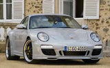 Front Spoiler Lip For Porsche 997 GTS Front bumper with lip Fiberglass