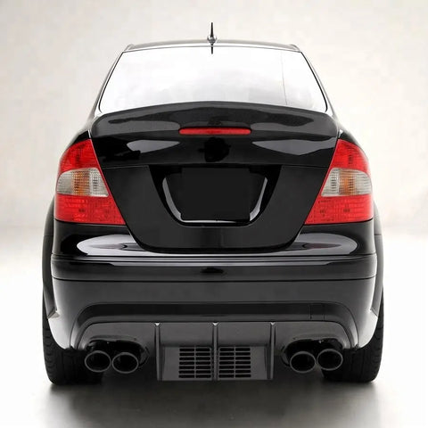 Carbon Fiber Rear Diffuser Fit For Benz W209 CLK 63 AMG Black Series